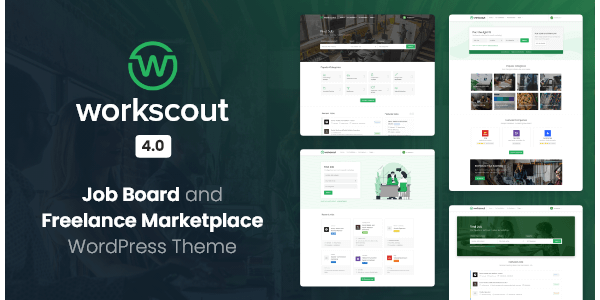 WorkScout - Job Board & Freelance Marketplace Theme